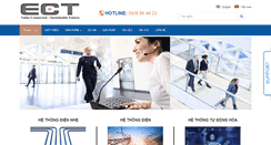 Desktop Screenshot of ect.vn